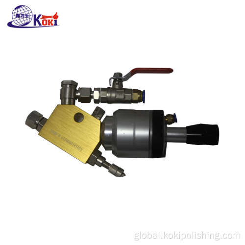 China High pressure spray gun of automatic polishing machine Supplier